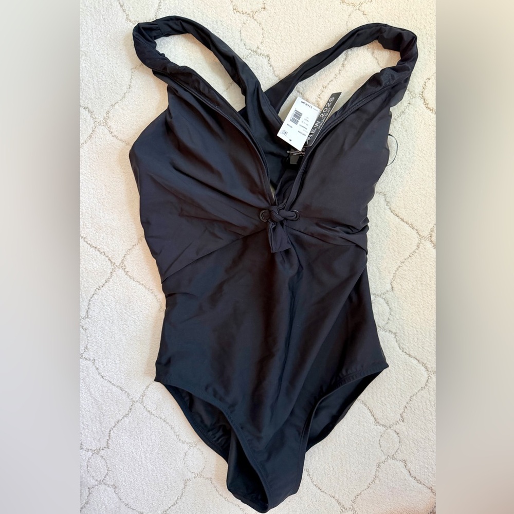 Magicsuit Black Shaping One-Piece Swimsuit – Size 16 – NWT